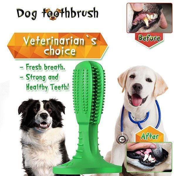 Dog Toothbrush Stick Dog Teeth Cleaning Treats Chew Toys