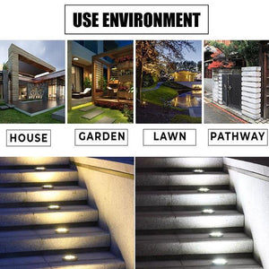 Solar Powered Floor Path LED Light