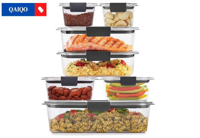 Rubbermaid Brilliance Storage 14-Piece Plastic Lids