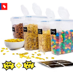 Cereal Container Airtight Food Storage Containers Set
