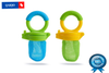 Fresh Food Feeder, 2 Pack, Blue/Green