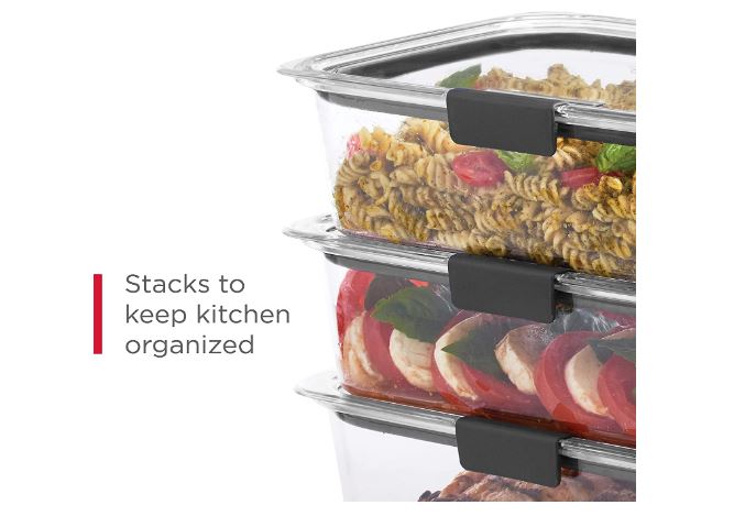 Rubbermaid Brilliance Storage 14-Piece Plastic Lids