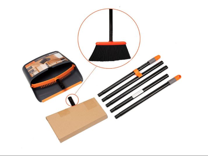 Dustpan and Broom/Dustpan Cleans Broom Combo