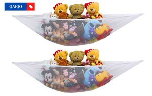 2 PK - Simplehouseware Stuffed Animal Jumbo Toy Storage Hammock