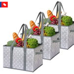 Reusable Grocery Bags Storage Baskets Shopping Bags