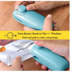 Mini Bag Sealer, 2 in 1 Heat Sealer and Cutter Handheld