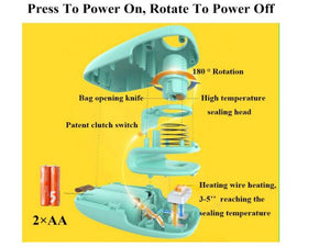Vacuum Sealer Machine, Automatic Food Sealer Air Sealing – QAIQO